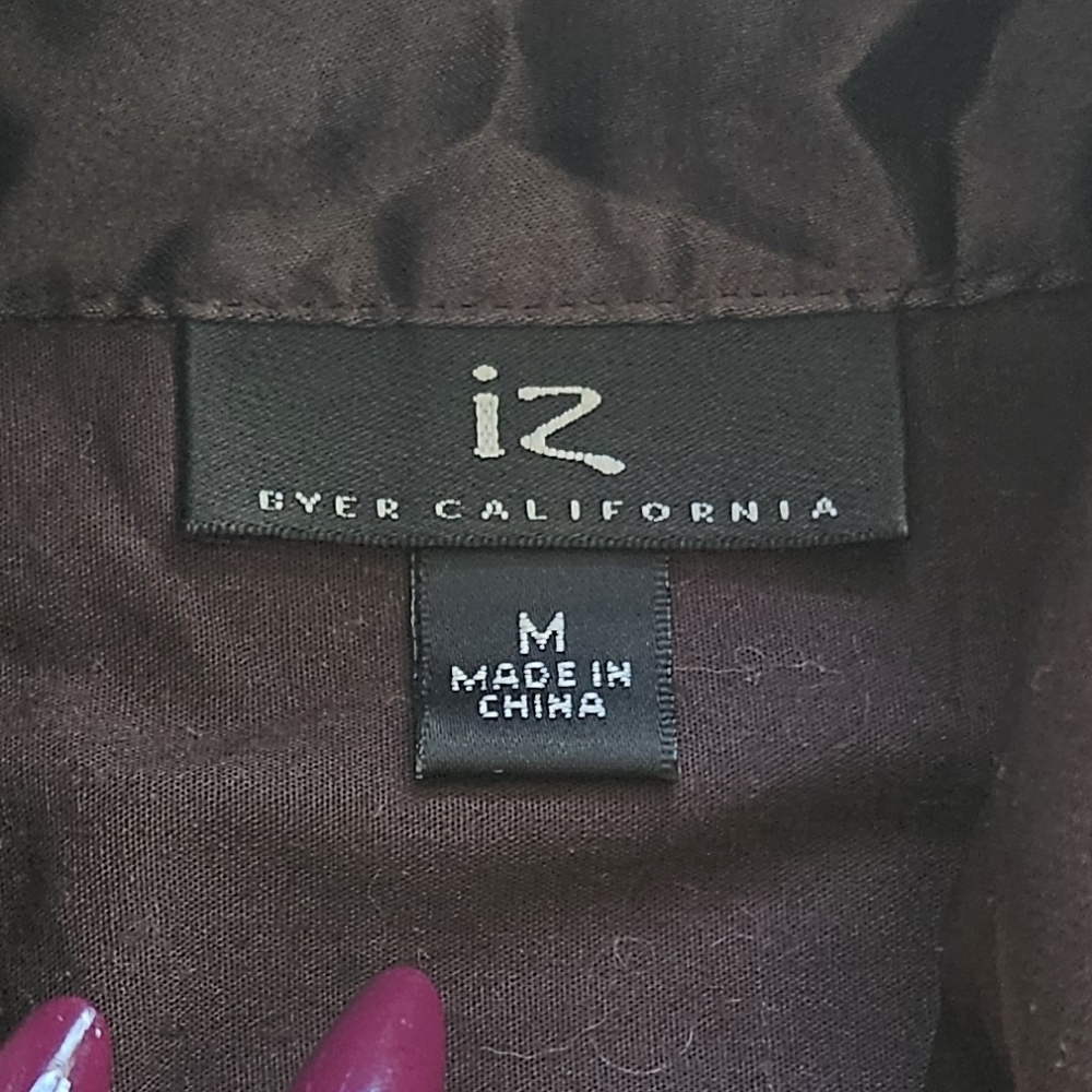 Brown Button Down Dress - Picture 2 of 10
